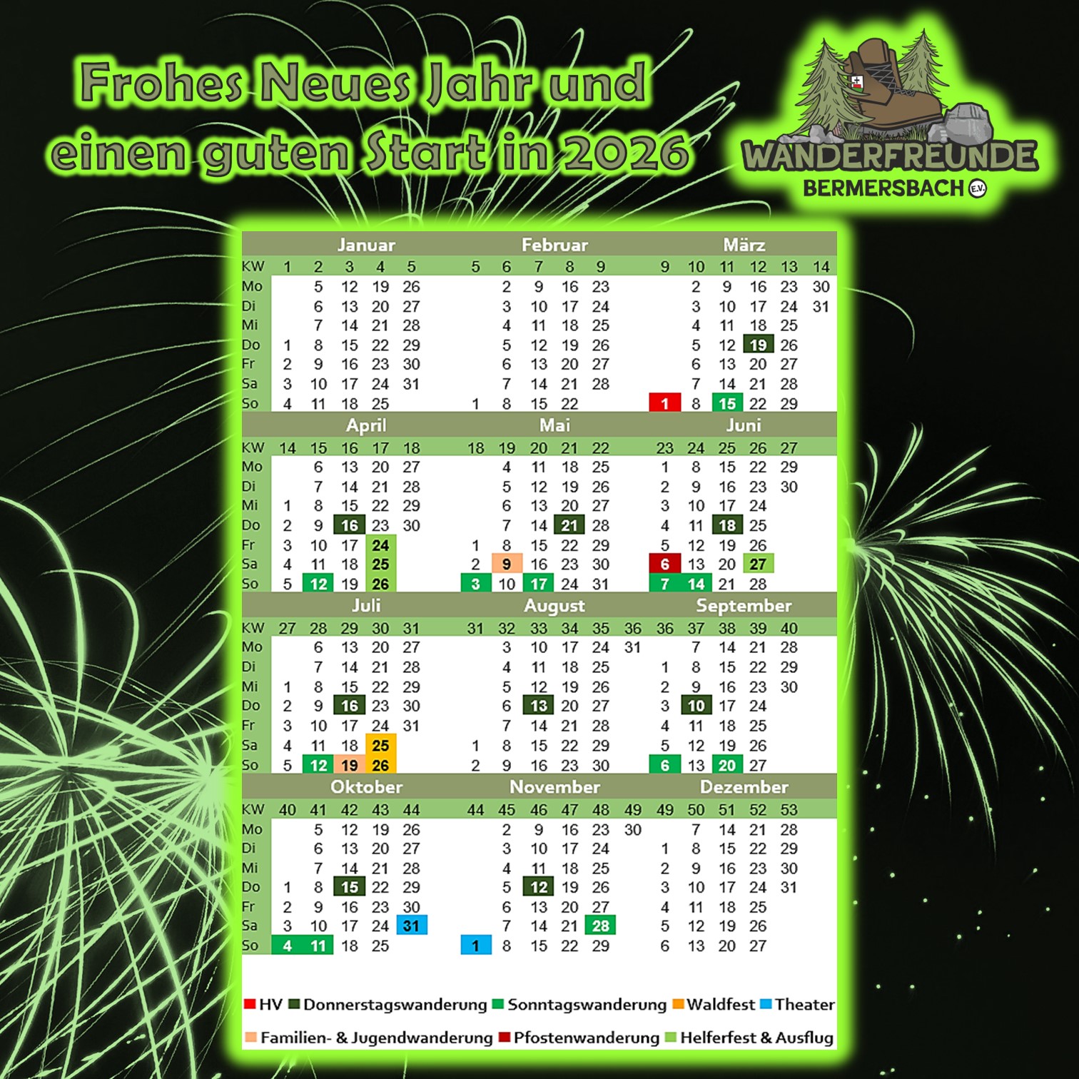 Frohes Neues Jahr 2026