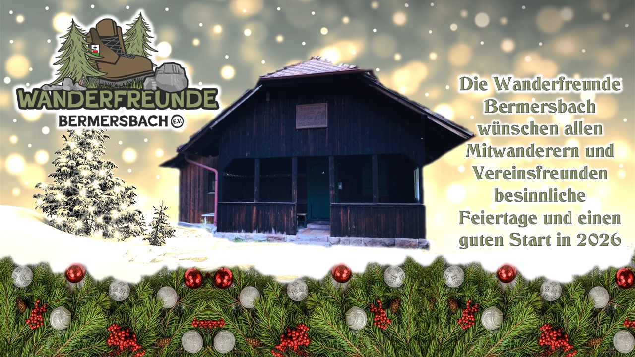 Fro­he Weih­nach­ten und einen guten Start in 2026